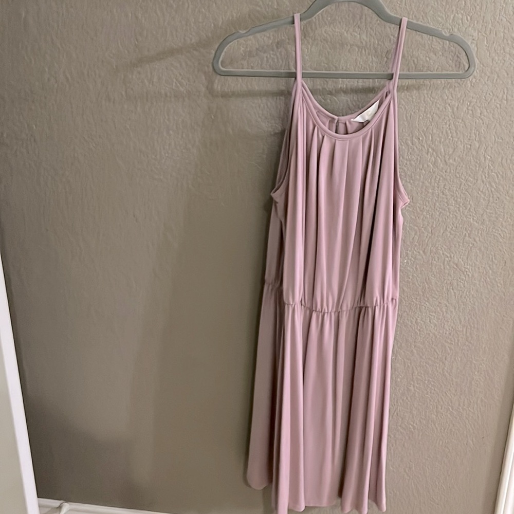 Delicate dusty rose dress L